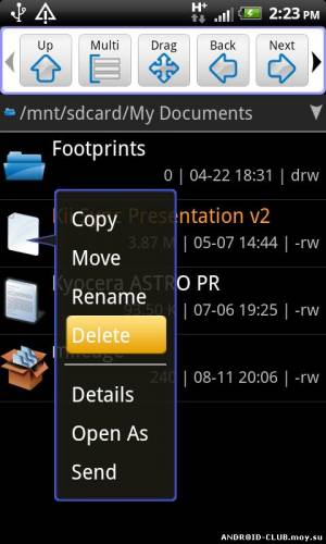 ASTRO File Manager скриншот 2