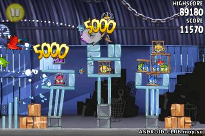 Angry Birds: Rio —Злые Птицы скриншот 3