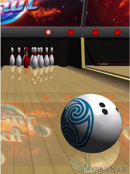 Galaxy Bowling 3D HD скриншот 2