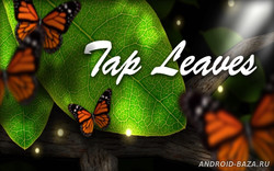 Tap Leaves Live Wallpaper скриншот 1