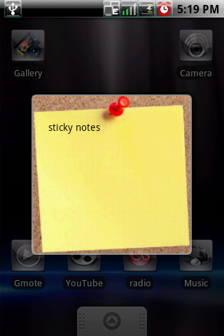 Sticky Note — Блокнот