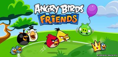 Angry Birds Friends скриншот 1