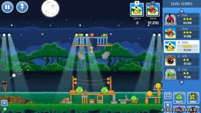Angry Birds Friends скриншот 2