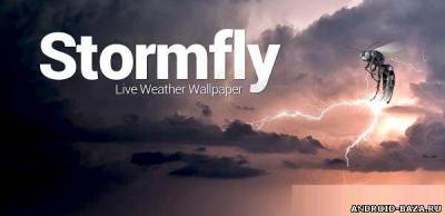 Stormfly - Живые обои с погодой скриншот 1