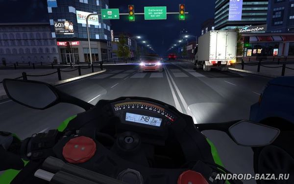 Traffic Rider — Мотогонки скриншот 3