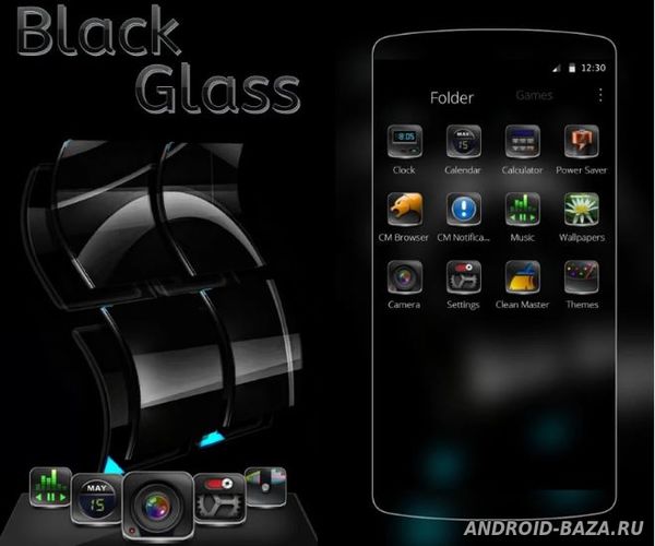 Black Glassy Window скриншот 2