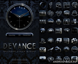 DEVANCE Next Launcher 3D Theme скриншот 2
