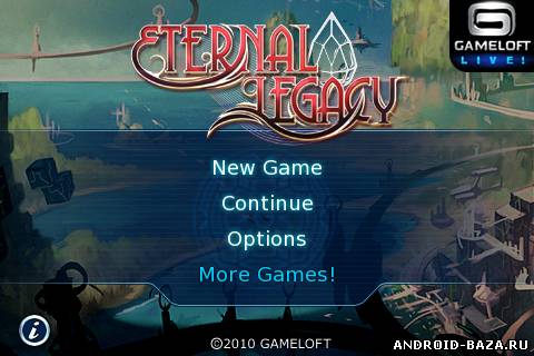 Eternal Legacy HD — RPG Игра скриншот 1