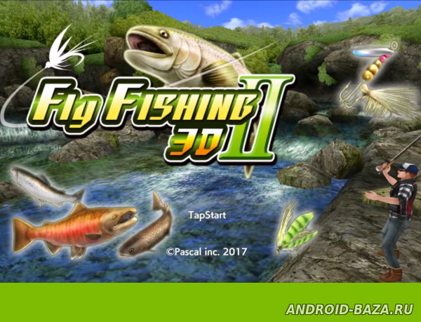 Fly Fishing 3D 2 — Рыбалка постер