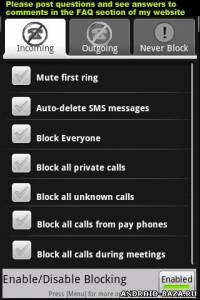 Call Blocker Elite — Блокировщик звонков скриншот 2