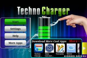Techno Charger Lite — Программа Прикол скриншот 2