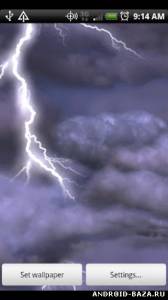 Thunderstorm LWP скриншот 3