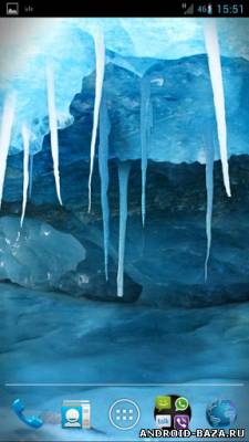 Ледяная пещера 3D скриншот 2